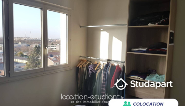 Colocation étudiante Studio &agrave; Reims (51100)