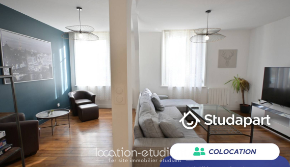 Colocation étudiante Studio &agrave; Reims (51100)
