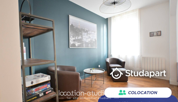 Colocation étudiante Studio &agrave; Reims (51100)