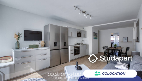 Colocation étudiante Studio &agrave; Reims (51100)