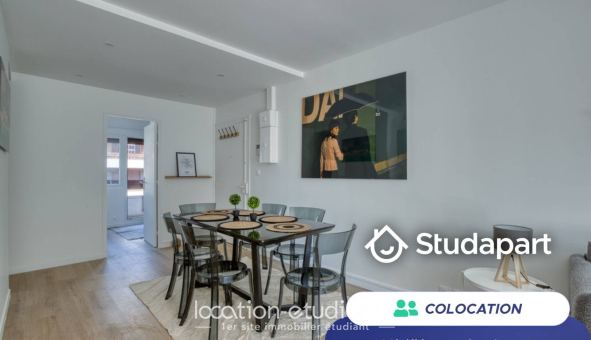 Colocation étudiante Studio &agrave; Reims (51100)