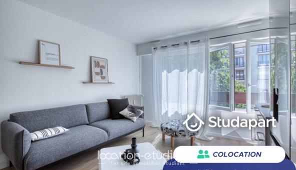 Colocation étudiante Studio &agrave; Reims (51100)