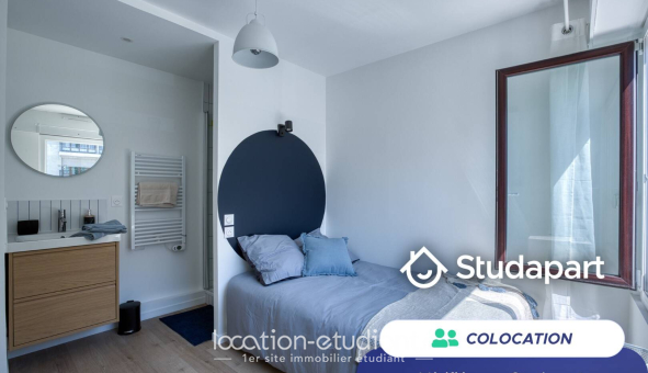 Colocation étudiante Studio &agrave; Reims (51100)