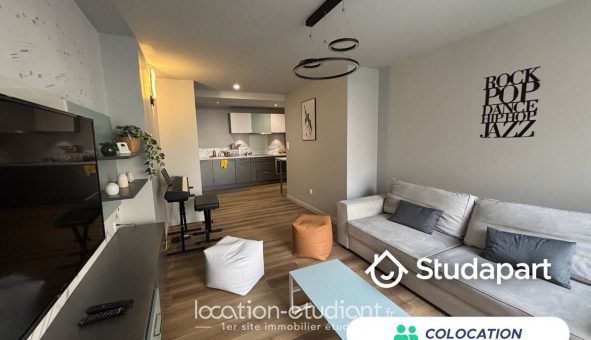 Colocation étudiante Studio &agrave; Reims (51100)
