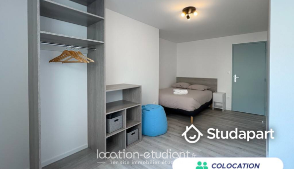 Colocation étudiante Studio &agrave; Reims (51100)