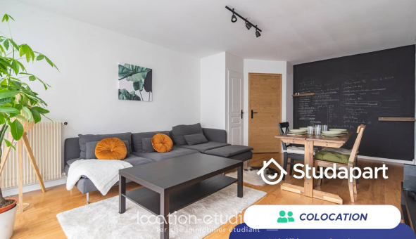 Colocation étudiante Studio &agrave; Reims (51100)