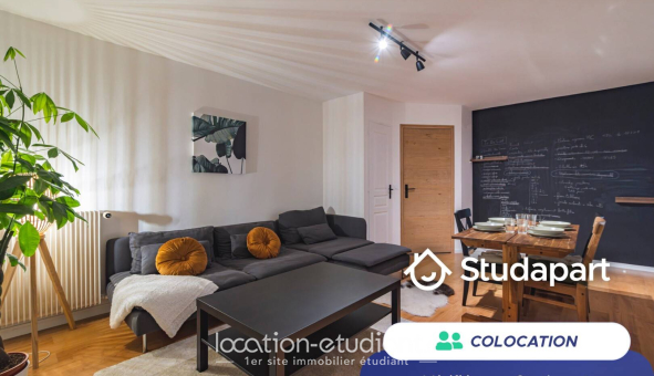 Colocation étudiante Studio &agrave; Reims (51100)