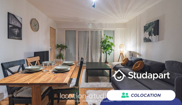 Colocation étudiante Studio &agrave; Reims (51100)
