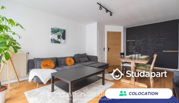 Colocation étudiante Studio &agrave; Reims (51100)