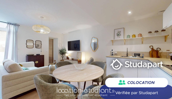 Colocation étudiante Studio &agrave; Reims (51100)