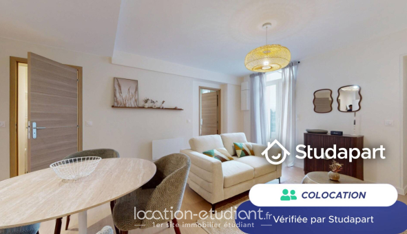 Colocation étudiante Studio &agrave; Reims (51100)