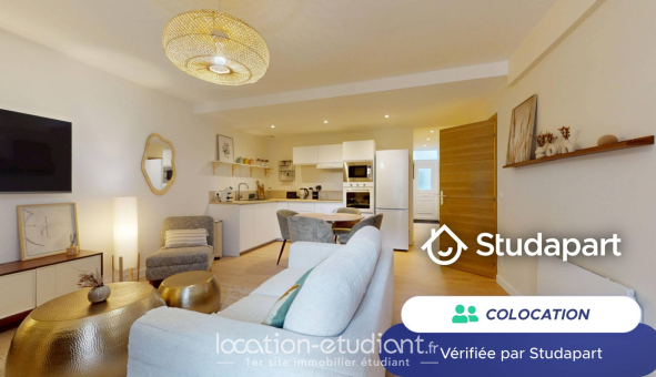 Colocation étudiante Studio &agrave; Reims (51100)
