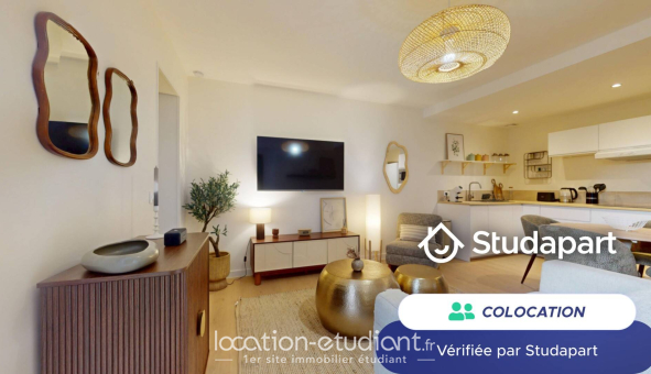 Colocation étudiante Studio &agrave; Reims (51100)