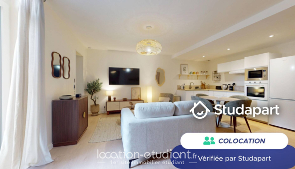 Colocation étudiante Studio &agrave; Reims (51100)
