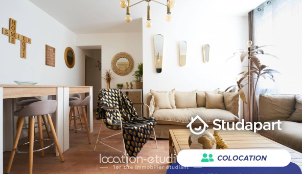 Colocation étudiante T1 &agrave; Reims (51100)
