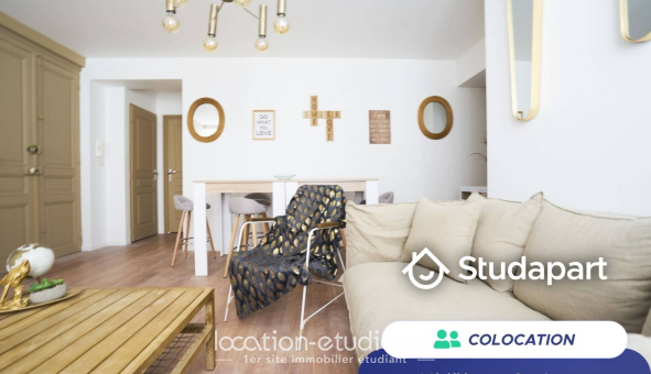 Colocation étudiante T1 &agrave; Reims (51100)