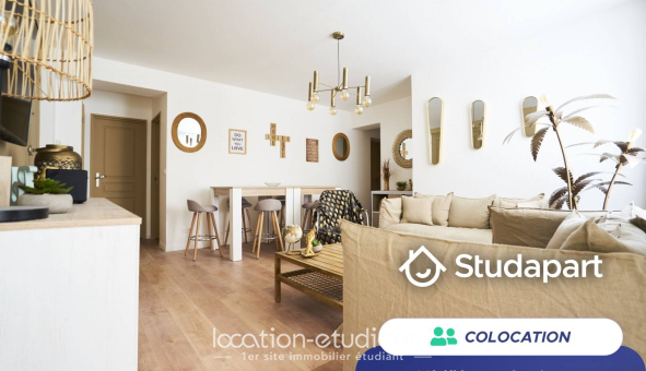 Colocation étudiante T1 &agrave; Reims (51100)