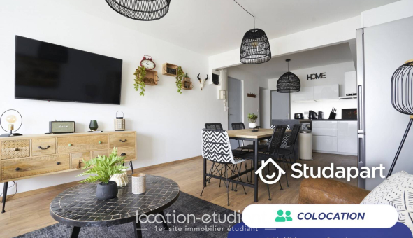 Colocation étudiante T5 &agrave; Reims (51100)