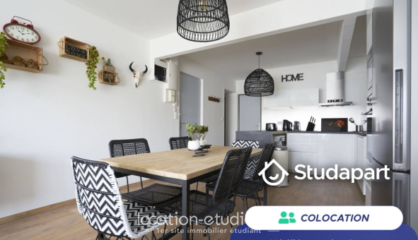 Colocation étudiante T5 &agrave; Reims (51100)