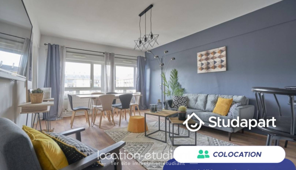 Colocation étudiante Duplex &agrave; Reims (51100)