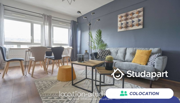 Colocation étudiante Duplex &agrave; Reims (51100)