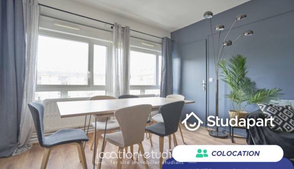 Colocation étudiante Duplex &agrave; Reims (51100)