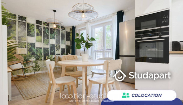 Colocation étudiante T4 &agrave; Reims (51100)
