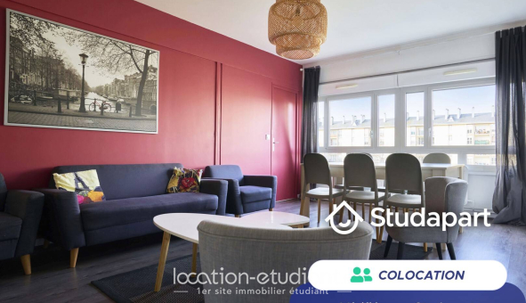 Colocation étudiante Duplex &agrave; Reims (51100)