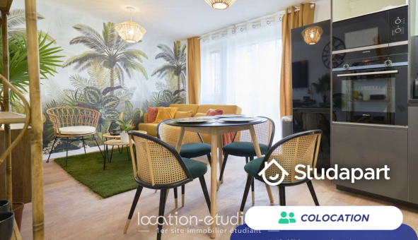 Colocation étudiante T4 &agrave; Reims (51100)
