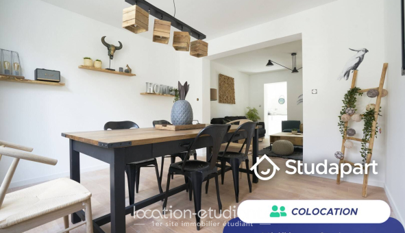 Colocation étudiante Duplex &agrave; Reims (51100)