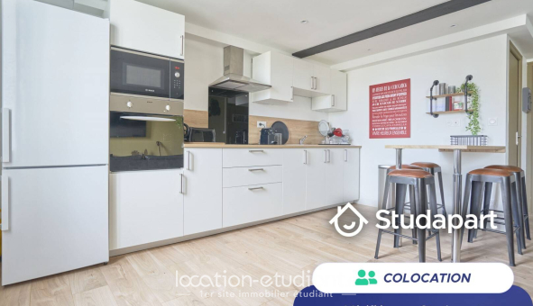 Colocation étudiante T4 &agrave; Reims (51100)