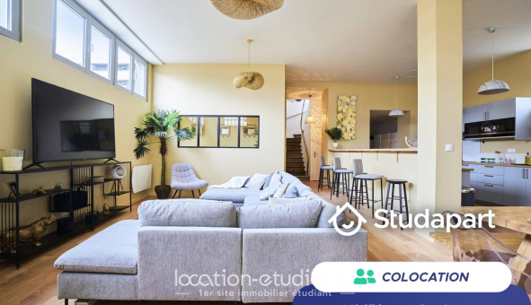 Colocation étudiante Studio &agrave; Reims (51100)