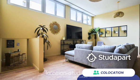 Colocation étudiante Studio &agrave; Reims (51100)