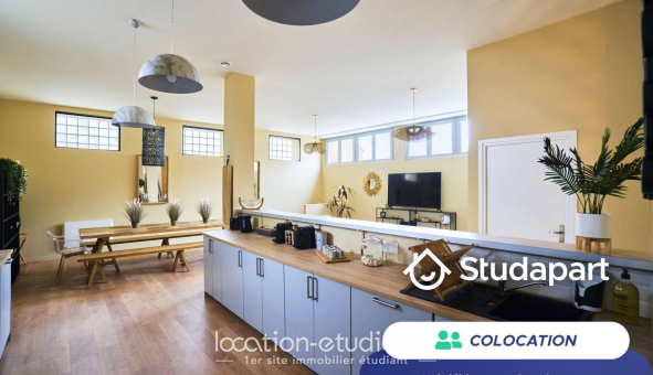 Colocation étudiante Studio &agrave; Reims (51100)