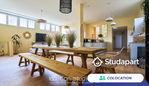 Colocation étudiante Studio &agrave; Reims (51100)