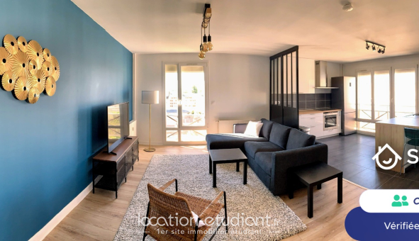 Colocation étudiante Studio &agrave; Reims (51100)