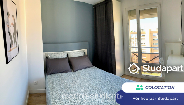 Colocation étudiante Studio &agrave; Reims (51100)