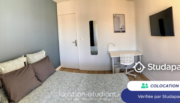Colocation étudiante Studio &agrave; Reims (51100)