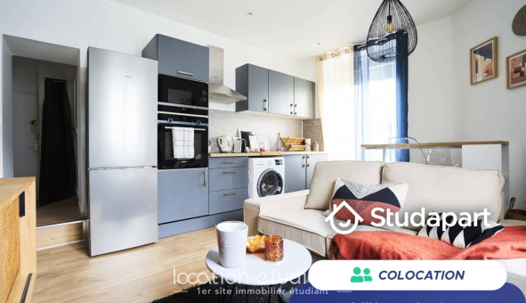 Colocation étudiante T4 &agrave; Reims (51100)