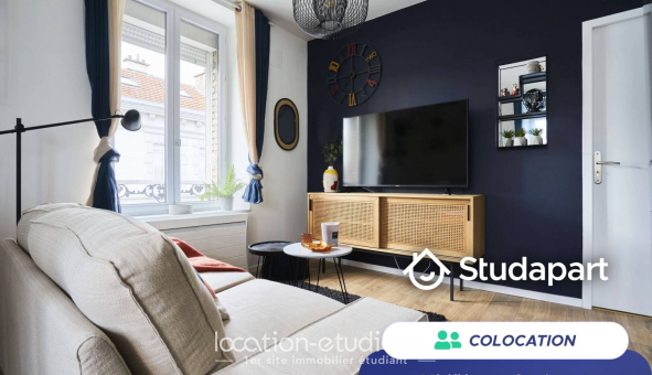 Colocation étudiante T4 &agrave; Reims (51100)
