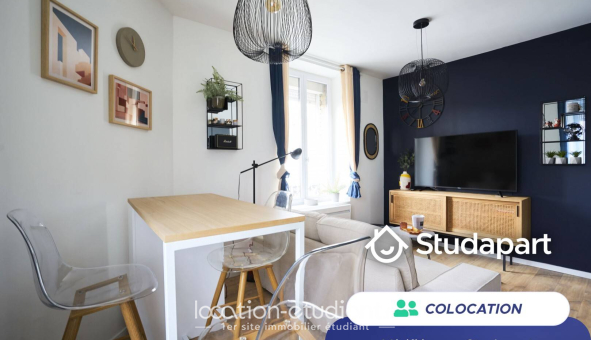 Colocation étudiante T4 &agrave; Reims (51100)
