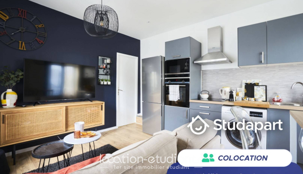 Colocation étudiante T4 &agrave; Reims (51100)