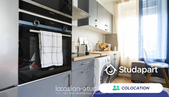 Colocation étudiante T4 &agrave; Reims (51100)