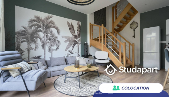 Colocation étudiante Duplex &agrave; Reims (51100)