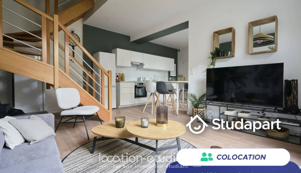 Colocation étudiante Duplex &agrave; Reims (51100)