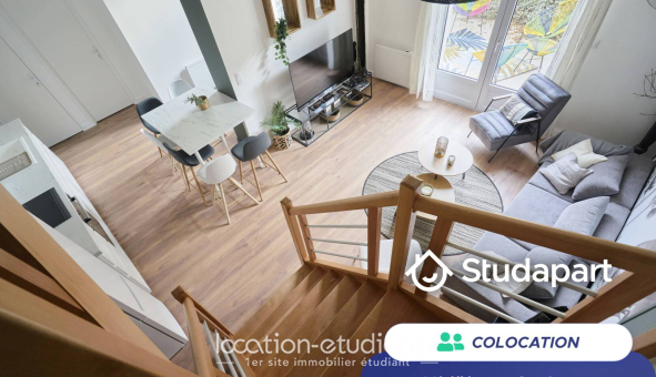 Colocation étudiante Duplex &agrave; Reims (51100)