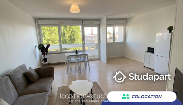 Colocation étudiante T4 &agrave; Reims (51100)