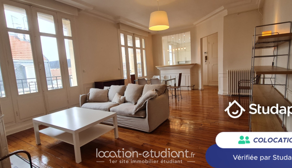 Colocation étudiante T4 &agrave; Reims (51100)