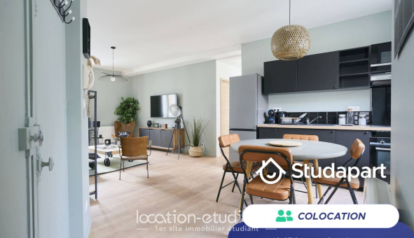 Colocation étudiante T5 &agrave; Reims (51100)