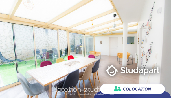 Colocation étudiante Studio &agrave; Reims (51100)